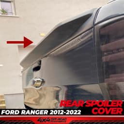 ABS Rear Spoiler Tailgate Cover Trim for Ford Ranger 2012-2022 Wildtrak Limited XLT XLS Raptor Rear Bed Protector Car Styling