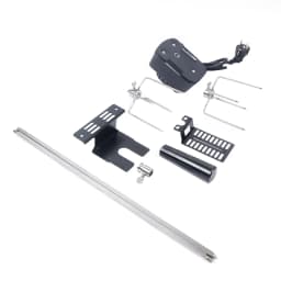 Electric BBQ Grill Rotisserie Kit Automatic Roasting Rod Outdoor Camping Barbecue Grilling Rotisserie Kit