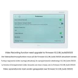 HIKVISION International Version 10 inch DS-KH9510-WTE1(B) Indoor Monitor, 802.3af POE, App Hik-Connect, WiFi, Video Intercom