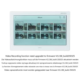 HIKVISION International Version 10 inch DS-KH9510-WTE1(B) Indoor Monitor, 802.3af POE, App Hik-Connect, WiFi, Video Intercom