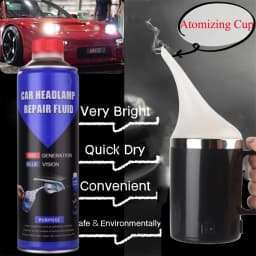 Repair Liquid Polymer Kit Car Headlight Renovation Kit Polishing Agent Scratch Remover Car Headlight Recovery Lamp Repair Kit