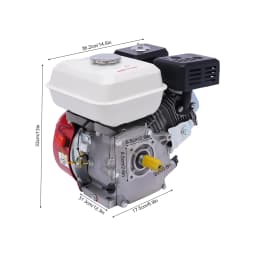 4 Stroke Petrol Gasoline Engines 1 Cylinder Air Cooling 7.5HP Kart Engine Strong Power Rotavator Pressure Washer Engine 5100W/40