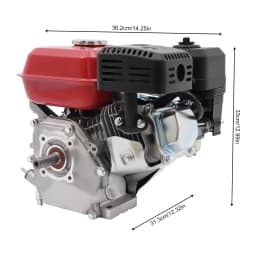 4 Stroke Petrol Gasoline Engines 1 Cylinder Air Cooling 7.5HP Kart Engine Strong Power Rotavator Pressure Washer Engine 5100W/40