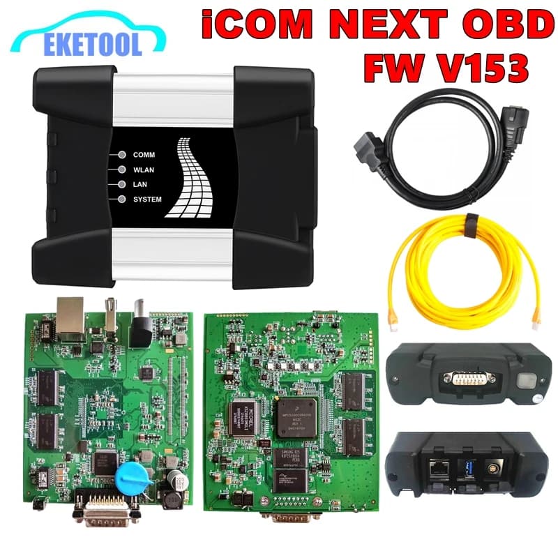 V153 Firmware 1:1 Full Chip For ICOM NEXT A2+B+C 3 in 1 Auto Diagnostic Tool ICOM-NEXT OBD Configuration