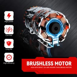 ONEVAN 1600W Brushless Electric Trimmer 5 Gears 6MM 6.35MM 8MM Cordless Engraving Slotting Milling Router For Makita Battery Pin