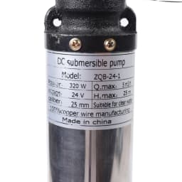320W 24V Electric Farm Pump Submersible Deep Bore Well Water Pump
