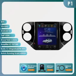 9.7"Android 13 Autoradio for VW Volkswagen Tiguan 1NF 2007-2016 Multimedia player Car radio GPS navi Stereo 4G Carplay Head Unit