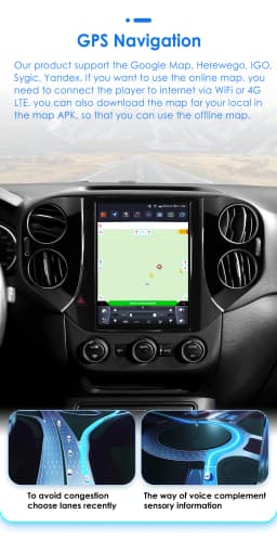 9.7"Android 13 Autoradio for VW Volkswagen Tiguan 1NF 2007-2016 Multimedia player Car radio GPS navi Stereo 4G Carplay Head Unit