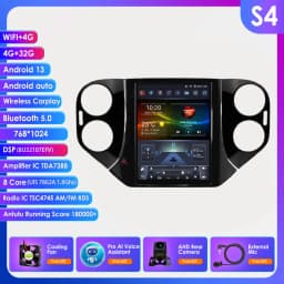 9.7"Android 13 Autoradio for VW Volkswagen Tiguan 1NF 2007-2016 Multimedia player Car radio GPS navi Stereo 4G Carplay Head Unit