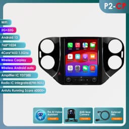 9.7"Android 13 Autoradio for VW Volkswagen Tiguan 1NF 2007-2016 Multimedia player Car radio GPS navi Stereo 4G Carplay Head Unit