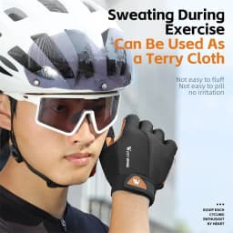 WEST BIKING Autumn Winter Men's Full Finger Cycling Gloves Touch Screen Anti-Slip Sports Gloves Thin Breathable /Thick Thermal