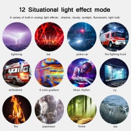 50cm 20" RGB Handheld LED Video Light Wand Stick Photography Light With Built-in Rechargable Battery 79" Tripod Remote Control