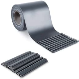 Garden Fence Privacy Strip 50m X 19cm PVC Privacy Strip Panel Double Rod Fence Garden Fence Strip Roll Balcony Privacy Screen