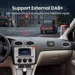 DAB+ Antenna With USB Adapter For Car Radio Android GPS Signal Receiver For Junsun DVD Car Accessories