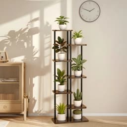Plant Stand Stand For Flowers Iron 6/7/8Layers Plant Shelf Plant Organizer Storage Plant Holder Display Stand Garden Decoration