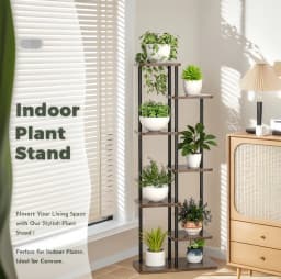 Plant Stand Stand For Flowers Iron 6/7/8Layers Plant Shelf Plant Organizer Storage Plant Holder Display Stand Garden Decoration
