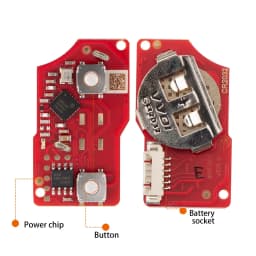 Xhorse XKB528EN Wire Remote Key B5 Style 2 Buttons Work With MINI Key Tool/VVDI2 5pcs/lot
