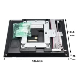 Dahua VTH2621GW-P / VTH2621G-P 802.3af PoE 7inch Touch Indoor Monitor,doorbell Monitor,Video Intercom, Built-in SD card