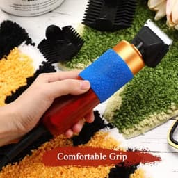 200W DIY Tufting Gun Scissors Tufting Rug Trimmer Machine, Carpet Cutting Scissors for Rugs/Cushion/Carpet, Low Noise Vibration