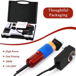 200W DIY Tufting Gun Scissors Tufting Rug Trimmer Machine, Carpet Cutting Scissors for Rugs/Cushion/Carpet, Low Noise Vibration