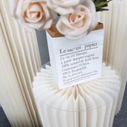 Paper Folding Cylinder Display Stand for Wedding Birthday Party Decor Dessert Table Cake Stand Baby Shower Ramadan Decoration