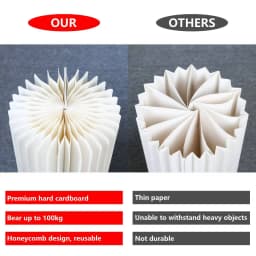 Paper Folding Cylinder Display Stand for Wedding Birthday Party Decor Dessert Table Cake Stand Baby Shower Ramadan Decoration