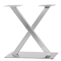 Stainless Steel Table Base Legs Frame Seat X-Shaped Pry Available For Coffee Shop