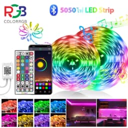 Led Strip Lights Smart Light Strips with App Control RGB Led Lights for Bedroom,Music Sync Color Changing