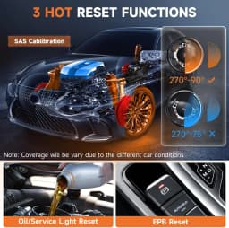 FOXWELL NT630 Plus OBD2 Scanner ABS SRS Code Reader Automotive OBD II Airbag Diagnostic ABS Brake Bleeding Diagnostic Scan Tool
