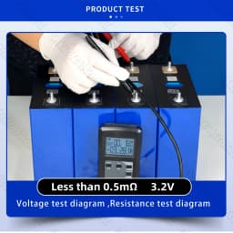 Grade A 3.2V 320AH Lifepo4 Battery Rechargeable Lithium Iron Phosphate DIY 12V 24V 48V for Camping Boats Golf Cart RV Forklift