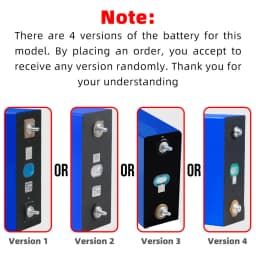 Grade A 3.2V 320AH Lifepo4 Battery Rechargeable Lithium Iron Phosphate DIY 12V 24V 48V for Camping Boats Golf Cart RV Forklift