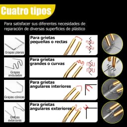 New Plastic Welding Gun Car Bumper Repair Welder Heat Laminator Bumper Repair Kit 400Pcs Repair Nail Multi-function Welder