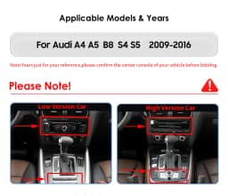 10.25"Android 12 Auto Car radio For Audi A4 A5 B8 S4 S5 2009-2016 Multimedia Video player 4G Carplay GPS navi Stereo QLED Screen