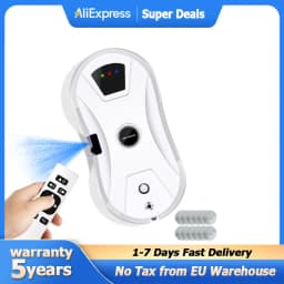 Window Cleaning Robot Liectroux YW610 Water Spray,Ultrathin Window Robot Vacuum Cleaner