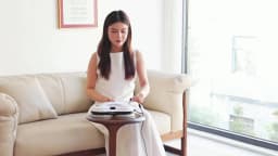 Window Cleaning Robot Liectroux YW610 Water Spray,Ultrathin Window Robot Vacuum Cleaner