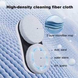 Window Cleaning Robot Liectroux YW610 Water Spray,Ultrathin Window Robot Vacuum Cleaner