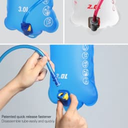 Rhinowalk Water Reservoir Water Bladder Hydration Pack Storage Bag BPA Free 2L-3L Hydration Fit Cycling Running Vest Backpack