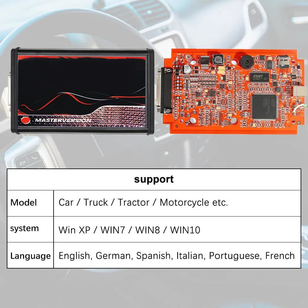 KESS V2.80 V5.017 KTAG 4LED V7.020 V2.25 Online Red PCB No Token OBD2 Manager V2 ECU Programmer Tool Murata's Filter