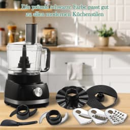 Topstrong 800W 8-in-1 Meat Grinder 3 Speeds Kitchen Food Processor EUFP421