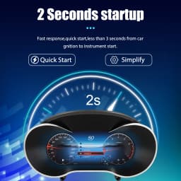 Navidigital 12.3''LCD Digital Dashboard Cluster For Benz R Class ML GL G GLE GLS W164 W166 W463 2006-2019 Years Instrument Panel
