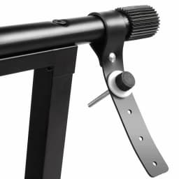 Electronic Piano Keyboard X-Type Universal Stand Double-Braced Folding Stool Seat Chair Bench with Locking Straps Adjustable