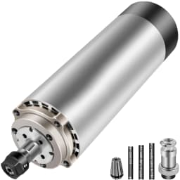 SucceBuy Air Cooled Spindle Motor 0.8KW/1.5KW/2.2KW/3KW/ 4KW ER11/ER20/ER25 Collect for CNC Router Engraving Milling Machine Use