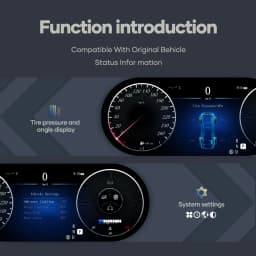 12.3 LCD Digital Dashboard Cluster For Benz R Class ML GL G GLE GLS W164 2006-2019 Years Auto Instrument Paneel Cockpit Speedme