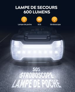 6000A Jump Starter 150W DC PD45W Car Battery Charger 3.3 LED Screen 600 Lumens Flashlight Battery Charger Super Starting Device