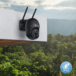 Ctronics Surveillance Camera WiFi Outdoor 360 Auto Human Tracking Color Night Vision Two Way Audio Security IP Camera ONVIF CCTV