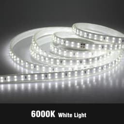 220V LED Strip 2835 High Safety High Brightness 180LEDs/m3000K 4000K 6000K Flexible LED Light Outdoor Waterproof LED Strip Light