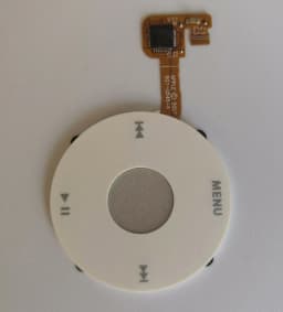 Clickwheel Click Wheel and Central Button Key for iPod Classic 6th 7th, 80GB, 120GB, Thick, 160GB