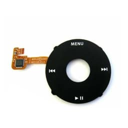 Clickwheel Click Wheel and Central Button Key for iPod Classic 6th 7th, 80GB, 120GB, Thick, 160GB