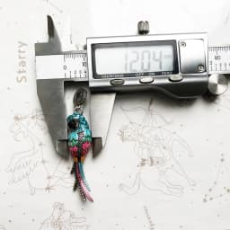 Colorful Striking Parrot Pendant 925 Sterling Silver Dangle Charm Women New Fine Jewelry