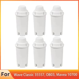 Water Filter For Brita Water Filter, Brita Pitcher Filter Standards Grand, Lake, Capri, Wave Classic 35557, OB03, Mavea 10700